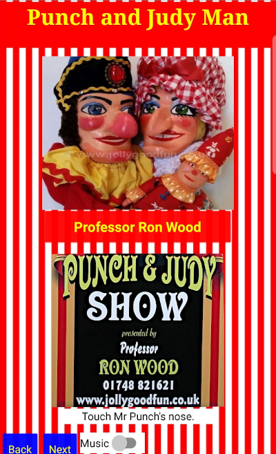 Punch and Judy Man Phone App