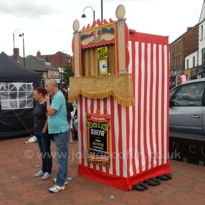 Punch and Judy in Chester Le Street