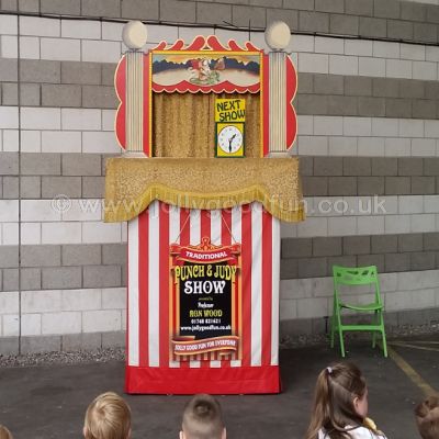 Punch and Judy at the Dome, Doncaster