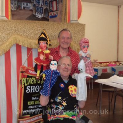 Len with Punch and Judy