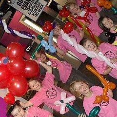 Balloon modelling workshop creations