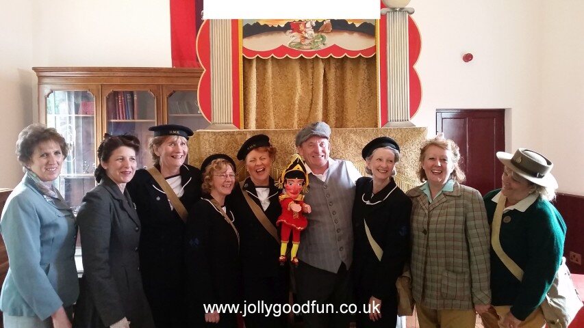 Punch and Judy performance for event guests