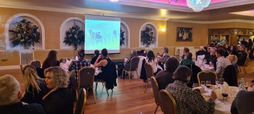 Race night entertainment for a busy audience