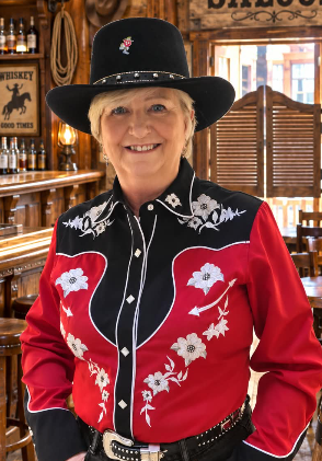 Hazel Wood, Line Dancing Teacher, Jolly Good Productions