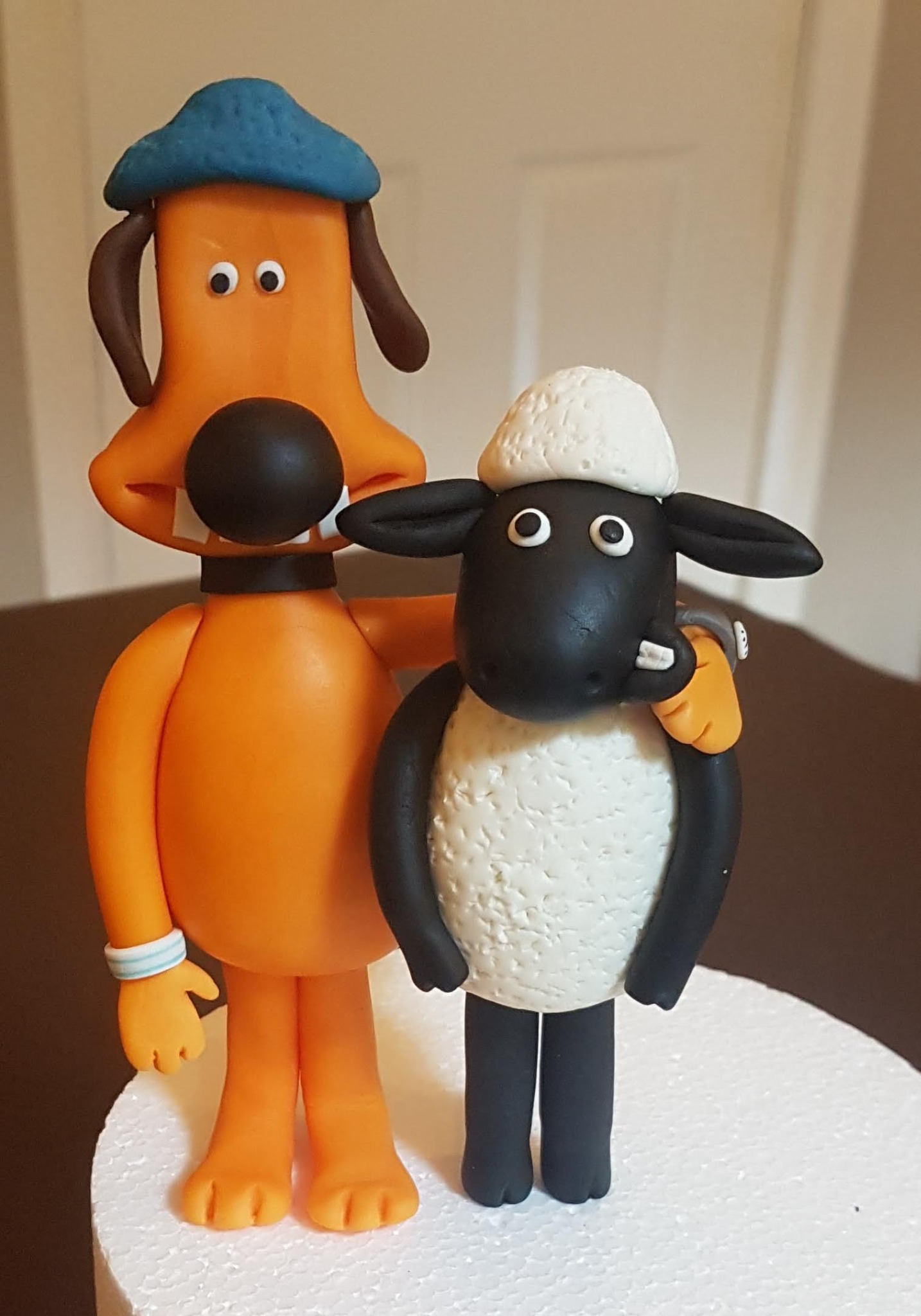 Bespoke handmade cake topper by Hazel