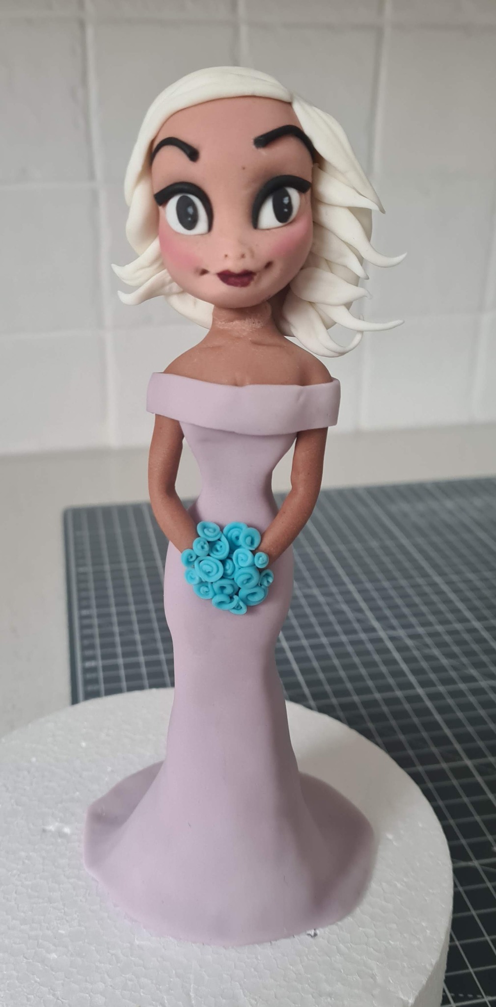 Bespoke handmade cake topper by Hazel