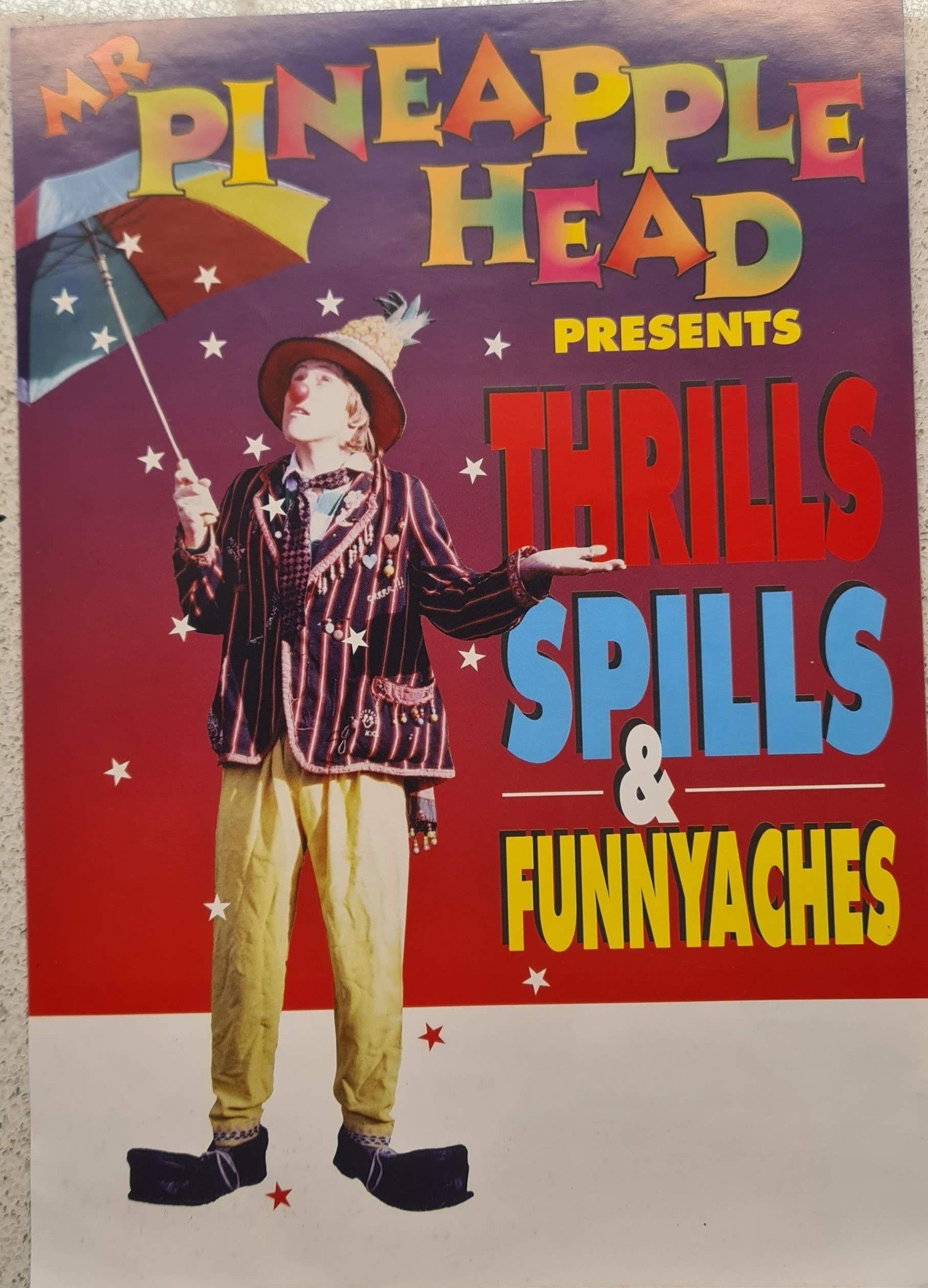 Publicity poster for Mr Pineapple Head