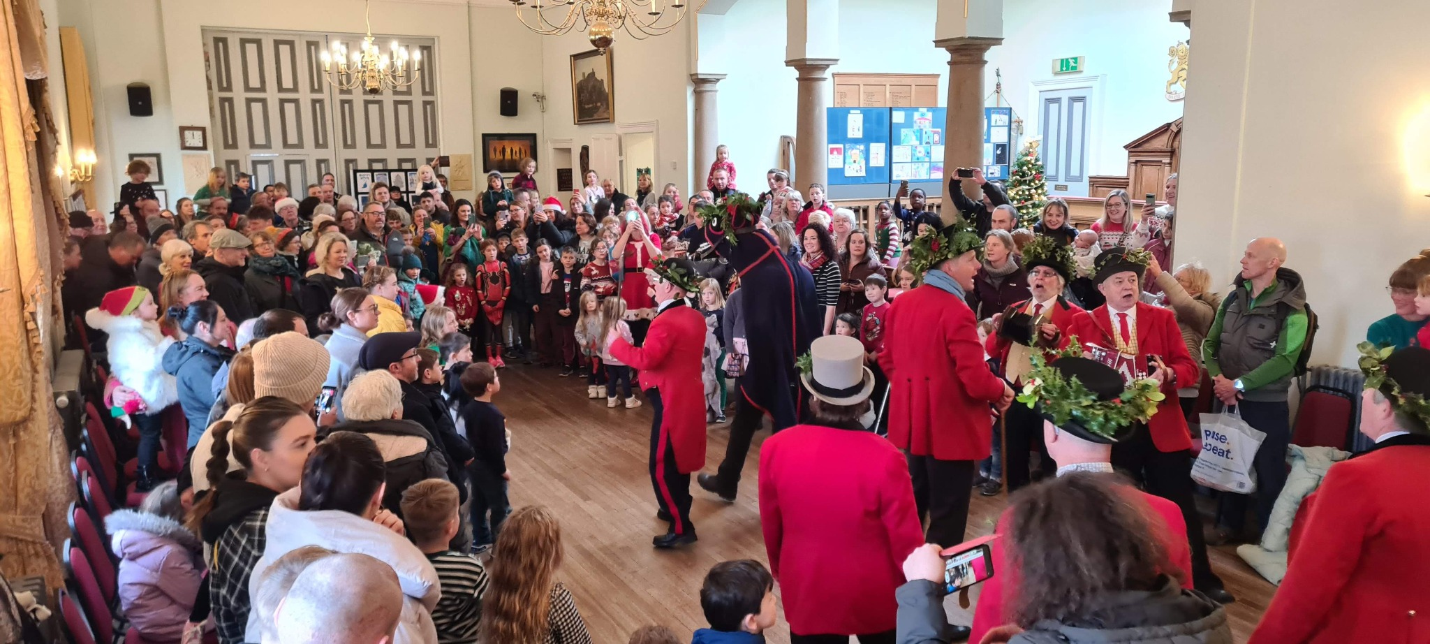 T'Old Hoss tradition taking place in Richmond Town Hall on Christmas Eve