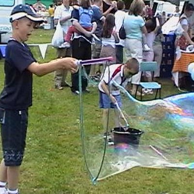 Bubble activity at a Jolly Good Productions event