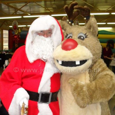 Santa Claus and Rudolph