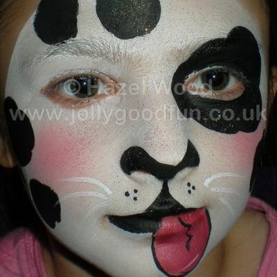 Dalmatian face