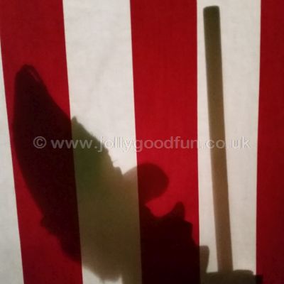 Mr Punch silhouette