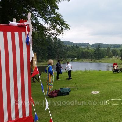 Punch and Judy at Cragside