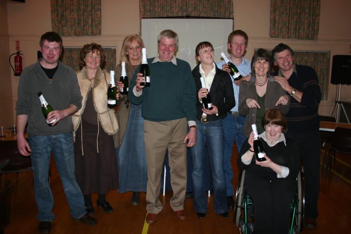 Race Night prize winners
